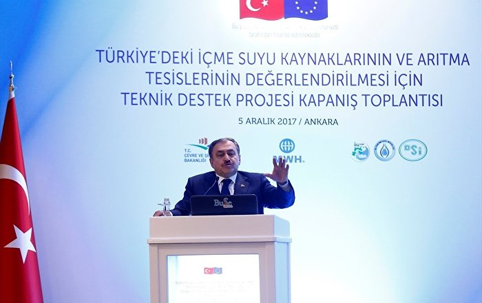 Bakan Eroğlu: Çoğu şebeke suyu damacana sulardan çok daha kaliteli