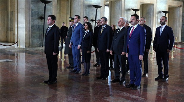 Başkanlık Divanı’nın CHP’li üyeleri Anıtkabir’de