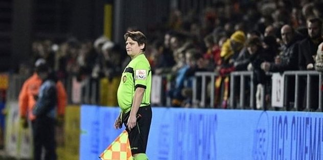 Belçika’da ilginç olay! ‘Açılın ben hakemim!’