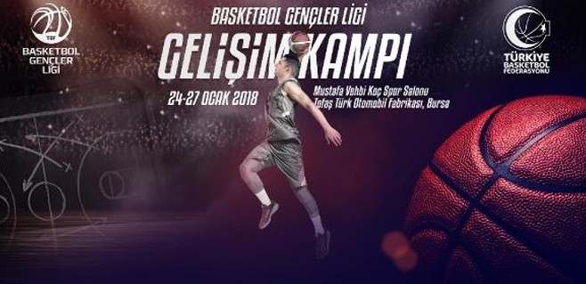 Basketbol Gençler Ligi Gelişim Kampı 24-27 Ocak'ta Bursa'da