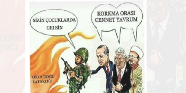 Milli Gazete'den 'karikatür' açıklaması