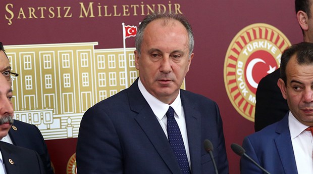 Muharrem İnce, CHP Genel Başkanlığına adaylığını açıkladı
