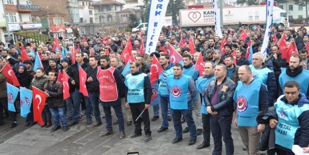 Türk Metal, Afrin operasyonunu gerekçe göstererek eylemleri iptal etti