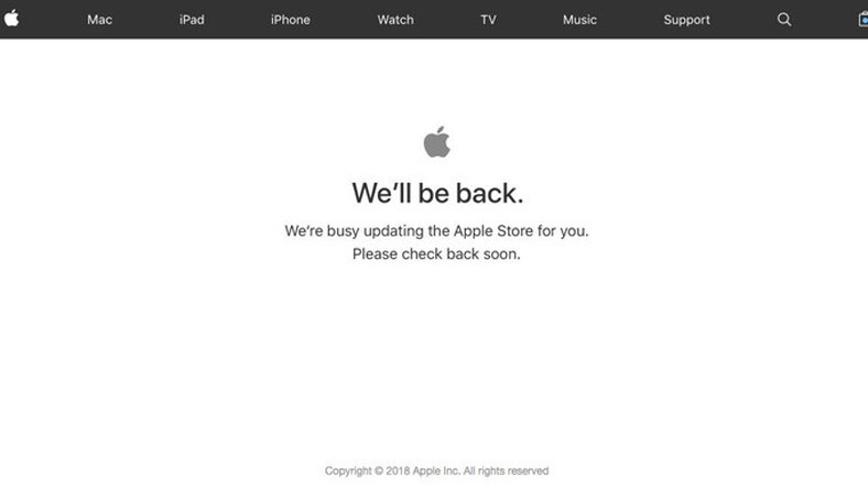 Yeni iPad Tanıtımı Öncesinde Apple Store Kullanıma Kapandı