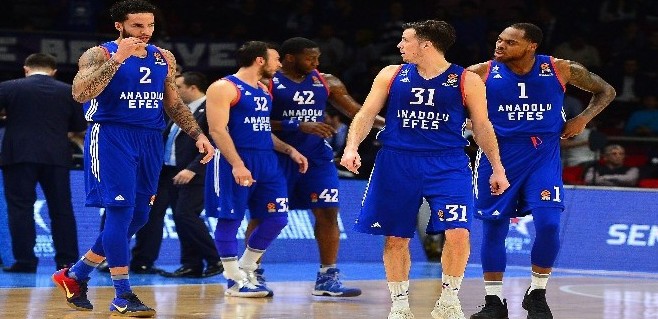Anadolu Efes galibiyetle veda etti