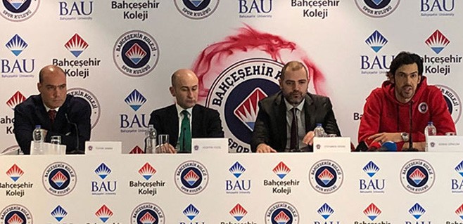 Bahçeşehir Koleji, geleceğin basketbolcularını seçiyor etkinliğinin basın toplantısı yapıldı