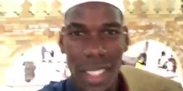 Pogba’dan umre paylaşımı
