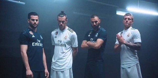 Real Madrid’in forma tanıtımında bir tek Cristiano Ronaldo yer almadı