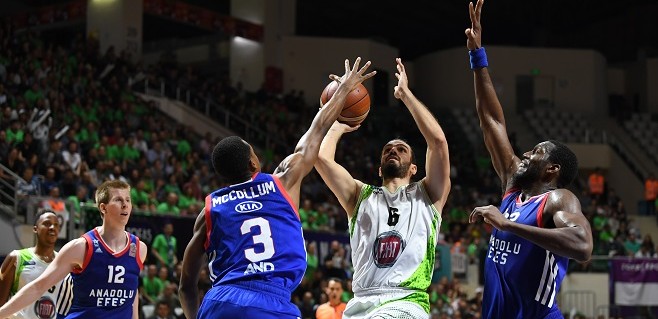 TOFAŞ – Anadolu Efes maç sonucu: 91-63