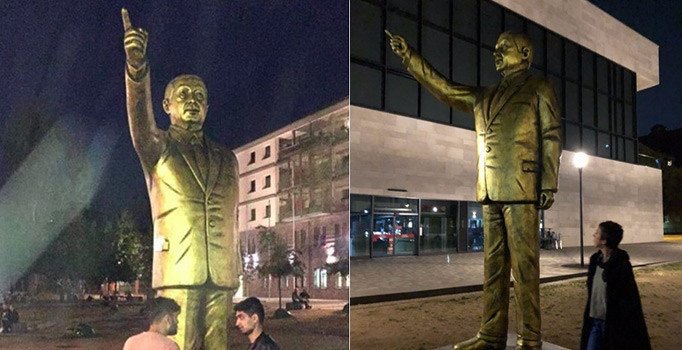 ERDOĞAN TARAFTARLARININ AKLINA GÖRE ERDOĞAN PUTLAŞTIRILIYOR