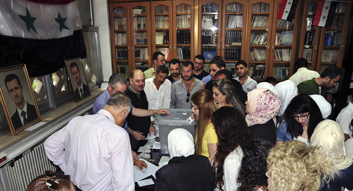 SURİYE’DE SANDIK’A GİTTİLER!