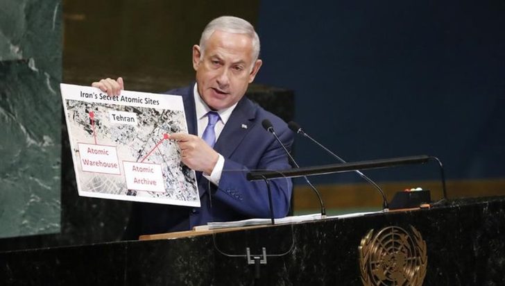 İSRAİL İRAN’IN NÜKLEER SİLAH DEPOSU OLDUĞUNU İDDİA EDİYOR
