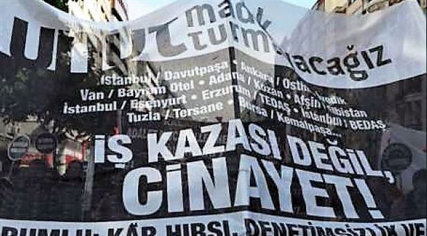 AKP İKTİDARINDA 21BİN 208 KİŞİ İŞ CİNAYETİNE KURBAN GİTTİ