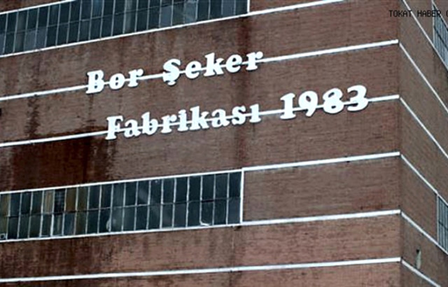 BOR ŞEKER FABRİKASI  DİŞLİ AİLESİNE GEÇİYOR