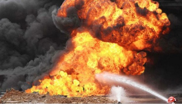 NİJERYA’DA PETROL BORU HATTINDA PATLAMA