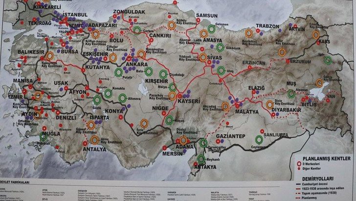‘CUMHURİYET HARİTASI’ DİKKAT ÇEKİYOR!