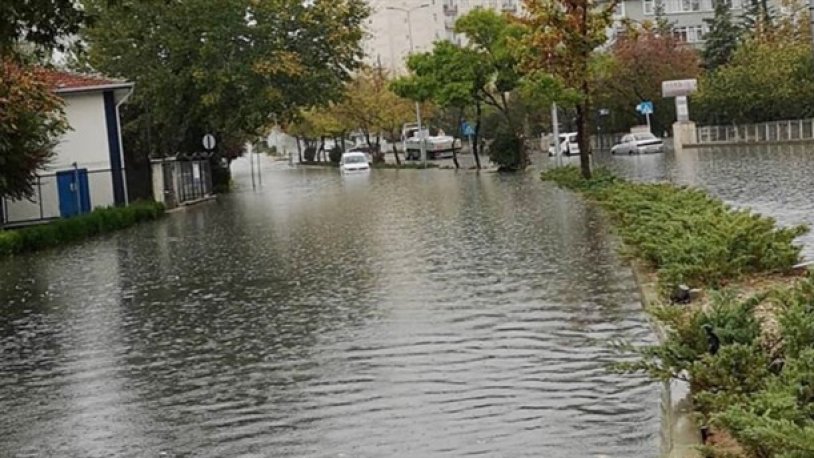 ANKARA SU ALTINDA KALDI