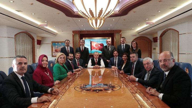 UÇAĞIN İÇİNDEN İLK FOTOĞRAF!