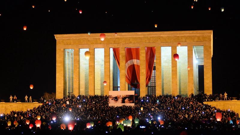 29 EKİM’DE ANITKABİR ZİYARETÇİ AKININA UĞRADI
