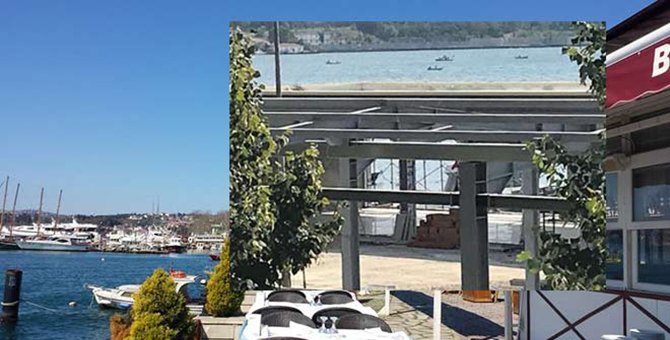 AKP’Lİ BEYKOZ BELEDİYESİ  ÇİVİ BİLE ÇAKILMAYAN YERE TESİS KURUYOR