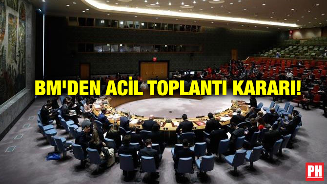 BM’DEN ACİL TOPLANTI KARARI!