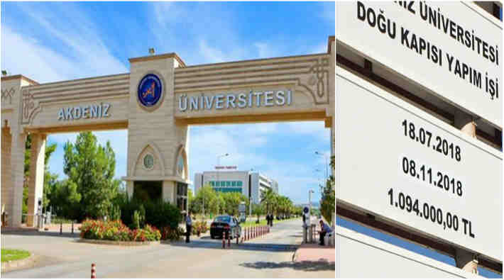 AKDENİZ ÜNİVERSİTESİ HASTANESİ AMELİYAT MALZEMESİ ALAMIYOR AMA  HASTANE  KAPISI YENİLEMESİ YAPIYOR