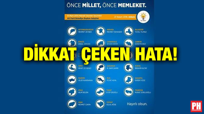 DİKKAT ÇEKEN HATA!