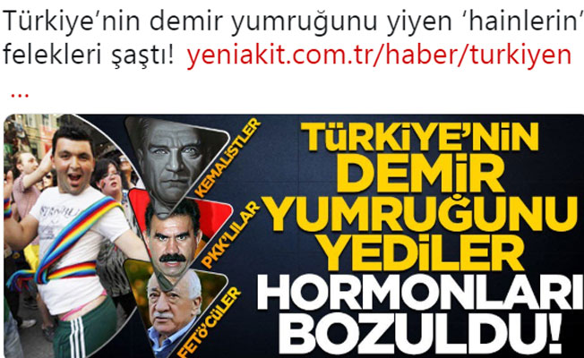 AKİT PROVOKASYONU DUR DURAK BİLMİYOR