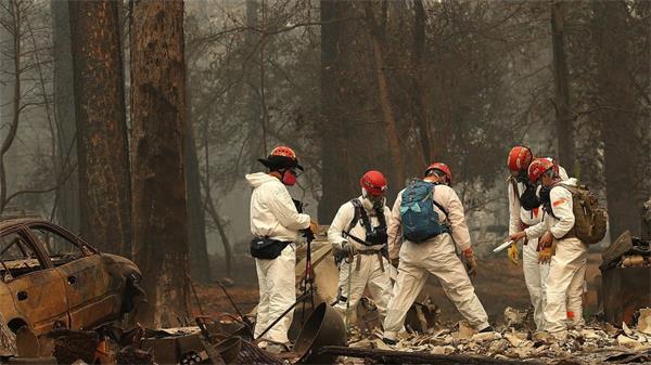 CALİFORNİA’DA ORMAN YANGINI: 63 ÖLÜ, 631 KAYIP