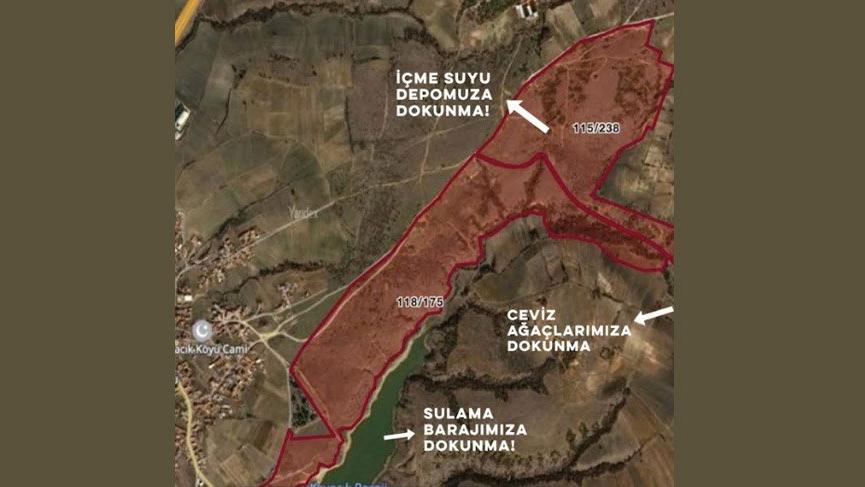 KAVACIK KÖYÜ HALKI: VERİMLİ TOPRAKLARIMIZ ZEHİRLENMESİN