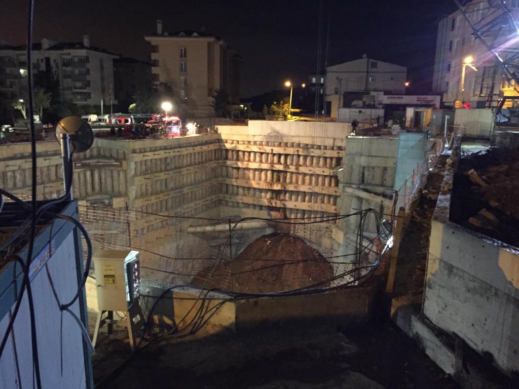 ÜMRANİYE’DEKİ GÖÇÜKTEN KARA HABER GELDİ