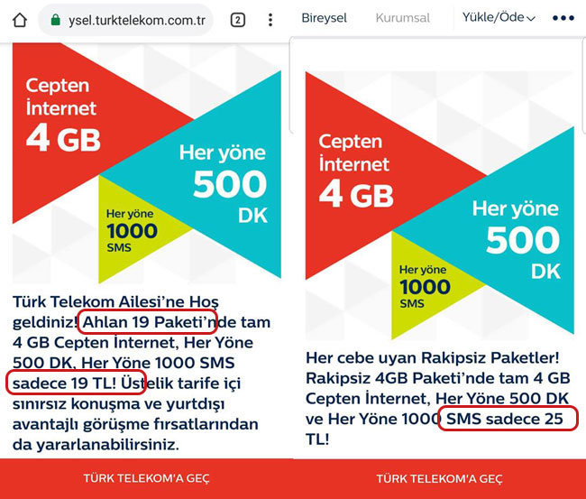 SURİYELİYE 19, TÜRK’E 25 LİRA