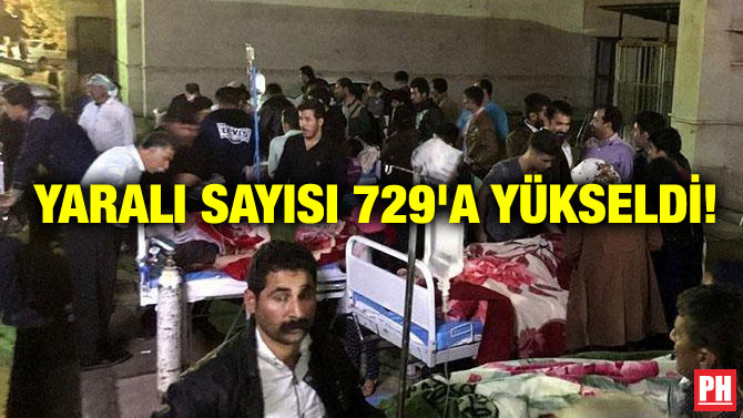 YARALI SAYISI 729’A YÜKSELDİ!