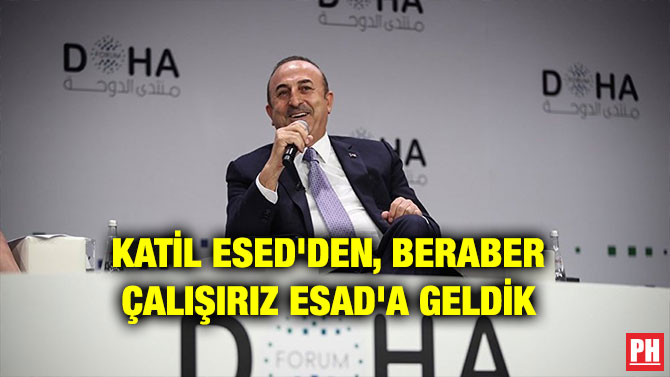 KATİL ESED’DEN, BERABER ÇALIŞIRIZ ESAD’A GELDİK