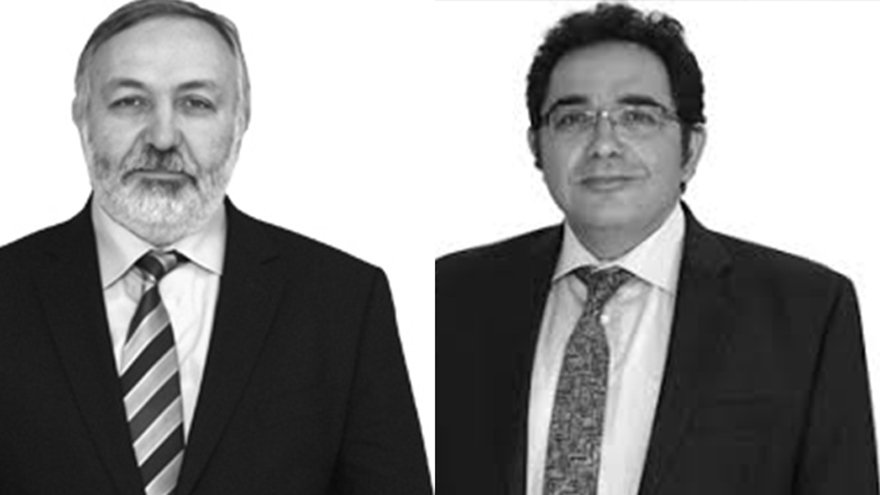M. Celalettin Satoğlu (Solda) M. Cemalettin Satoğlu