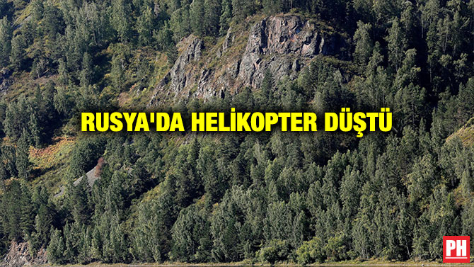 RUSYA’DA HELİKOPTER DÜŞTÜ