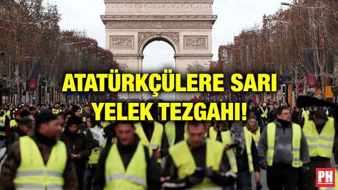 ATATÜRKÇÜLERE SARI YELEK TEZGAHI!