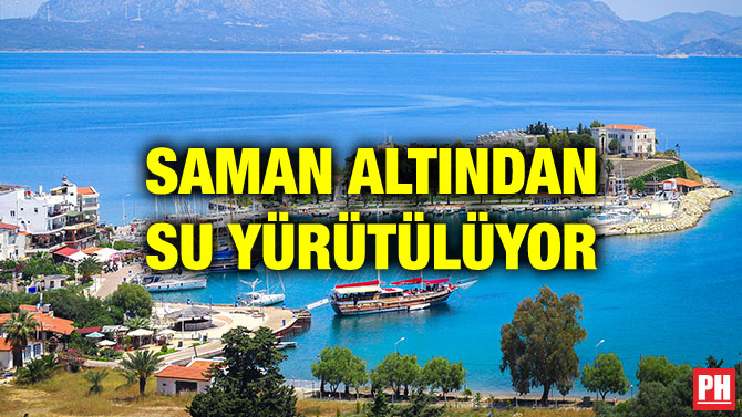 SAMAN ALTINDAN SU YÜRÜTÜLÜYOR