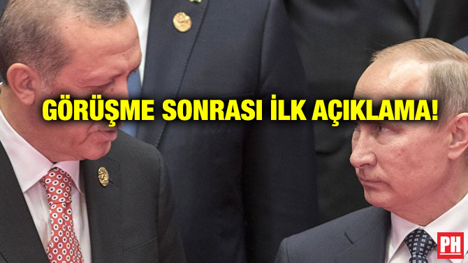 GÖRÜŞME SONRASI İLK AÇIKLAMA!