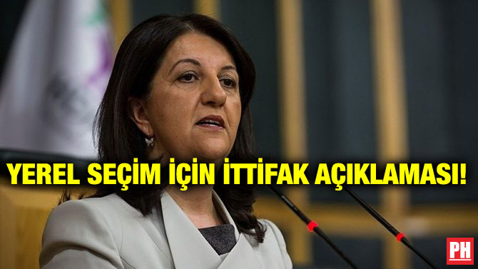 YEREL SEÇİM İÇİN İTTİFAK AÇIKLAMASI!