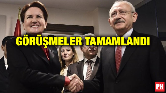 GÖRÜŞMELER TAMAMLANDI