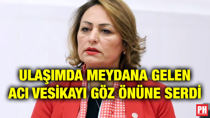 ULAŞIMDA MEYDANA GELEN ACI VESİKAYI GÖZ ÖNÜNE SERDİ