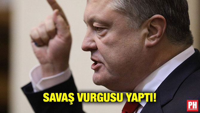 SAVAŞ VURGUSU YAPTI!