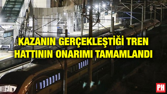 KAZANIN GERÇEKLEŞTİĞİ TREN HATTININ ONARIMI TAMAMLANDI