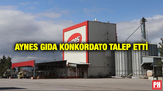AYNES GIDA KONKORDATO TALEP ETTİ