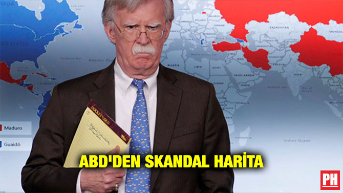 ABD’DEN SKANDAL HARİTA