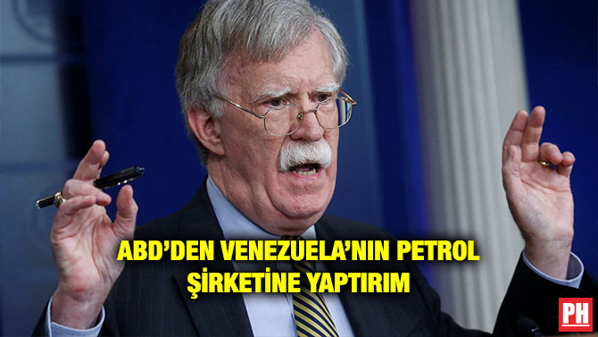 ABD’DEN VENEZUELA’NIN PETROL ŞİRKETİNE YAPTIRIM