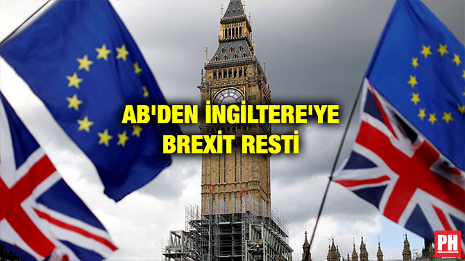 AB’DEN İNGİLTERE’YE BREXİT RESTİ
