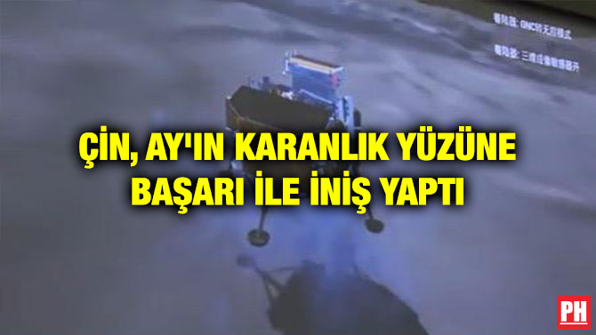 ÇİN, AY’IN KARANLIK YÜZÜNE BAŞARI İLE İNİŞ YAPTI
