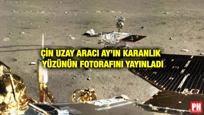 ÇİN UZAY ARACI AY’IN KARANLIK YÜZÜNÜN FOTORAFINI YAYINLADI